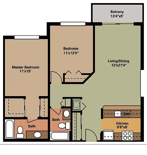 Floor plan B model