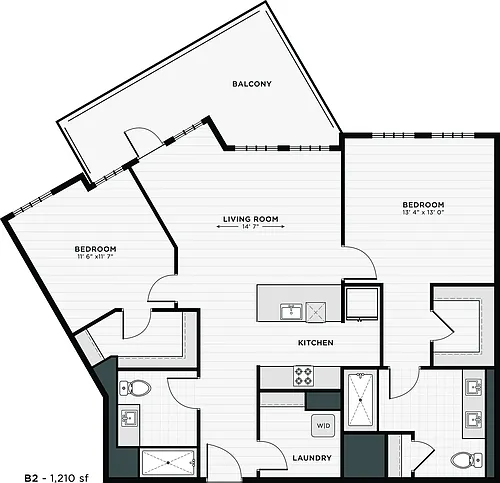 Floor plan B2