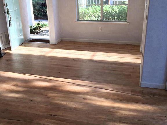 dining nook.  Huge windows!