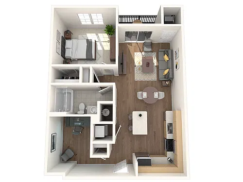 Floor plan A4-E