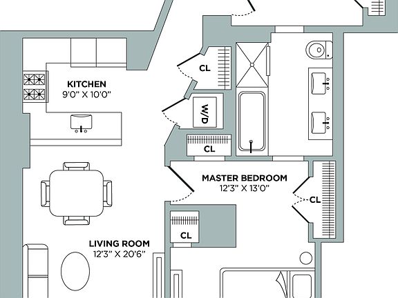 2nd image of 59 John St APT 8A