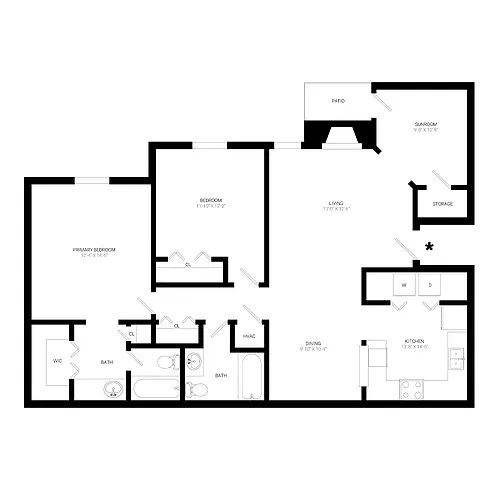 Floor plan The Fieldstone
