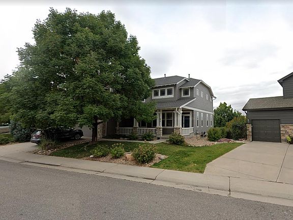 Street view, oversized front porch