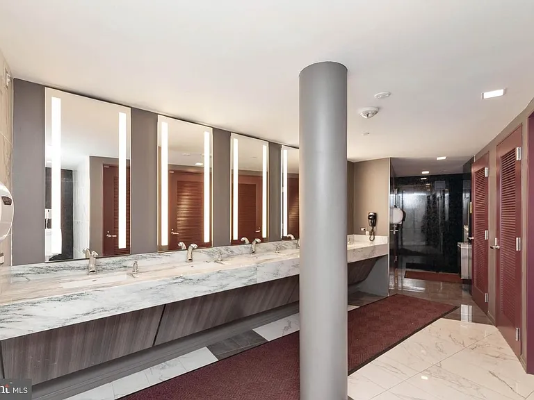Locker room