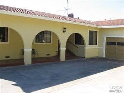 Front entry and driveway