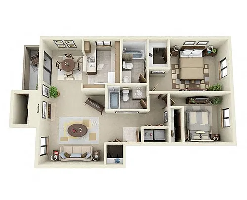 Floor plan The Alki