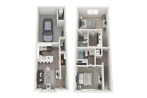 Floor plan BBe Townhouse