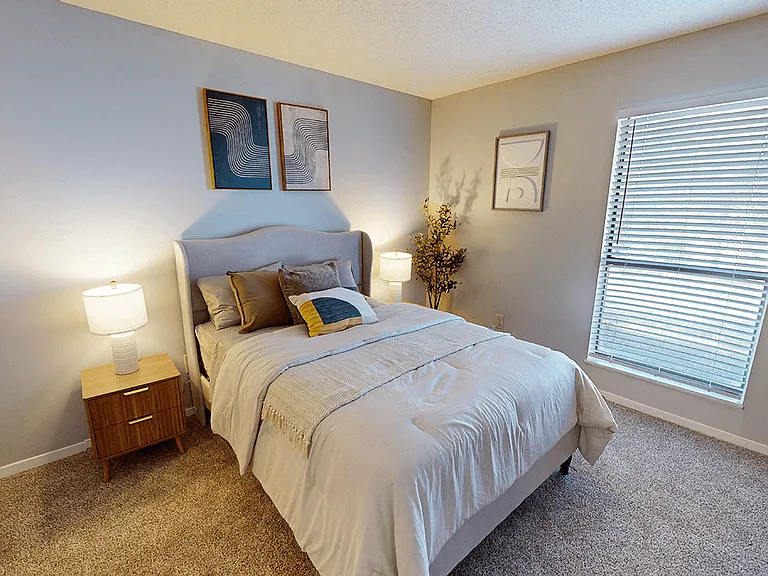 Plush Carpet in Bedrooms