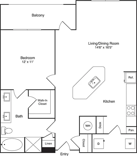 Floor plan The Hillcrest