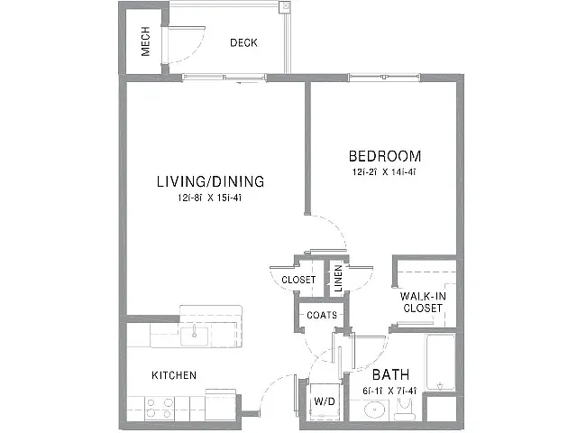 Floor plan A1B