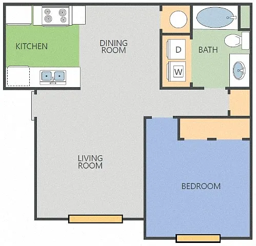 Floor plan Teton