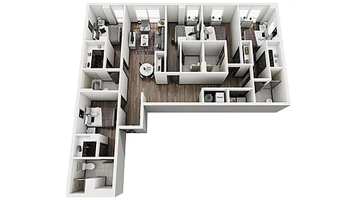Floor plan Durango B