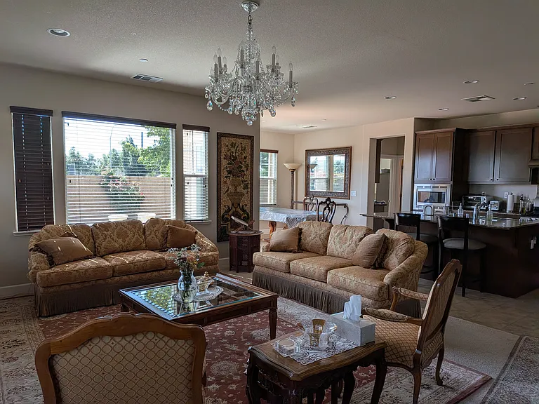 Great Room with Kitchen and Dining Area