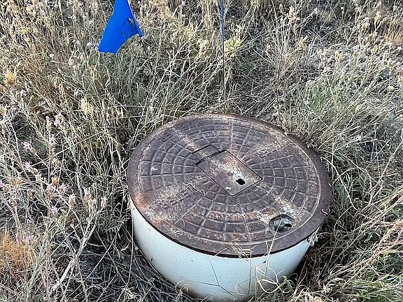 Water meter. 787, Clover Dr.