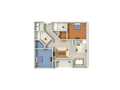 Floor plan B1
