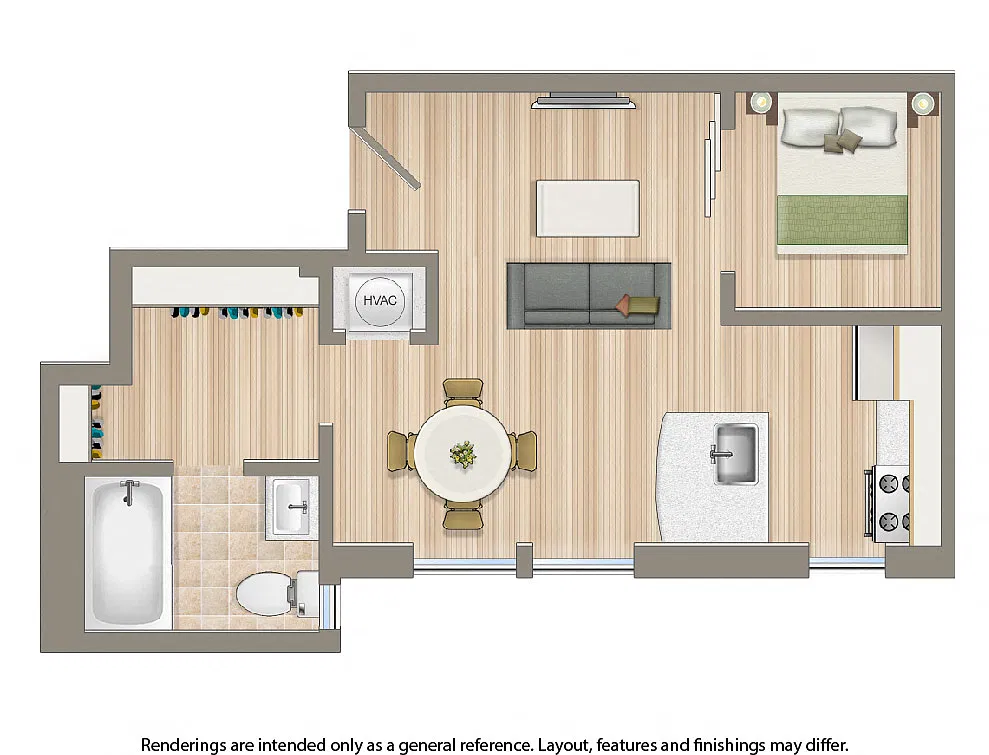 Floor plan Studio
