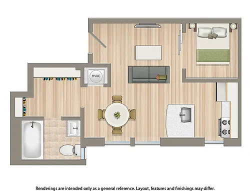Floor plan Studio