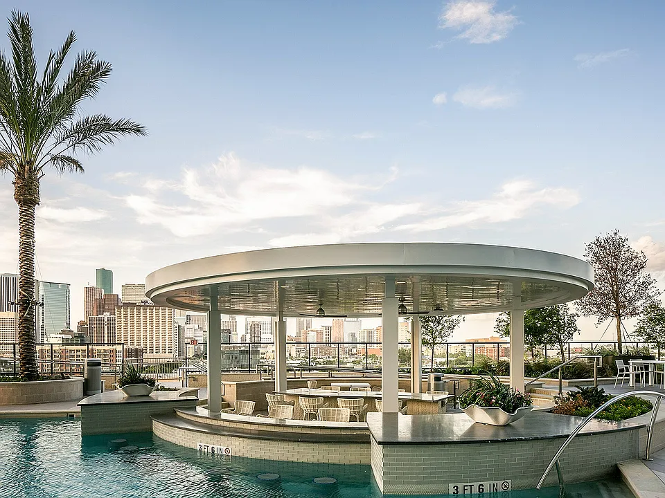 Swim Up Pool Bar