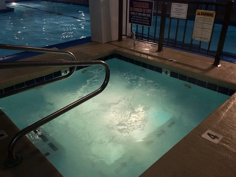 Indoor hot tub