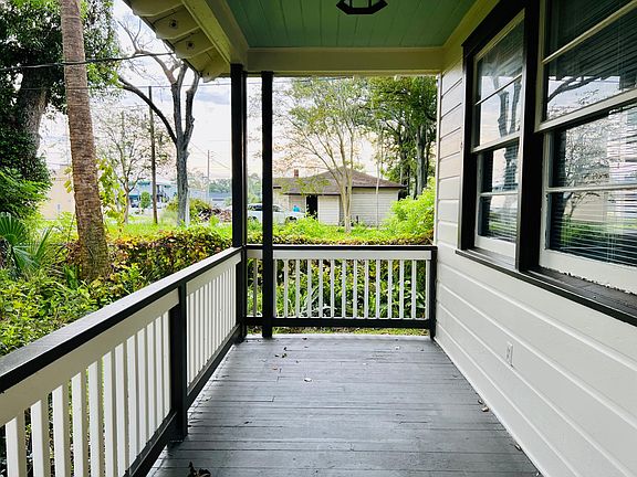 Open front porch