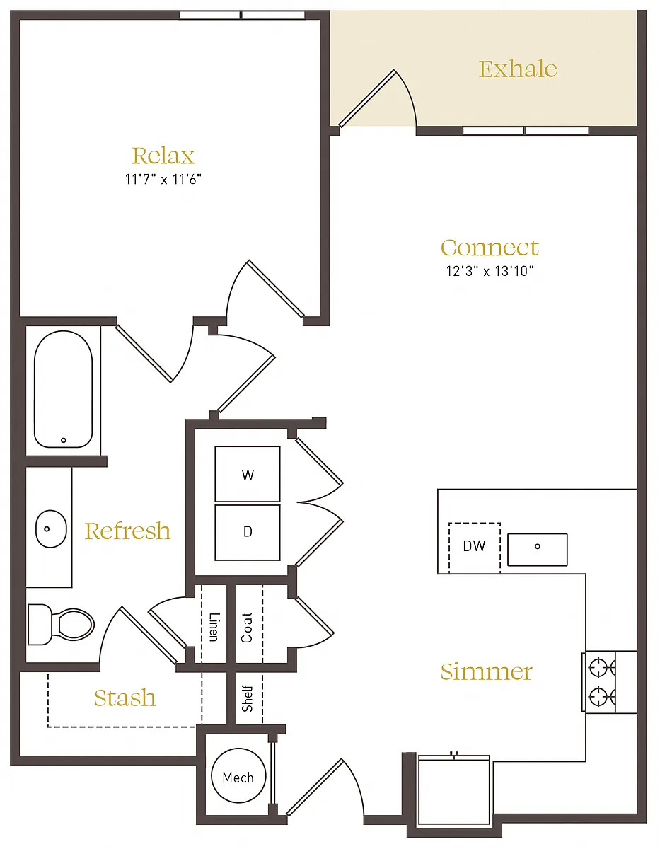 Floor plan A1