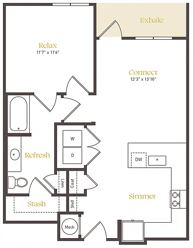 Floor plan A1