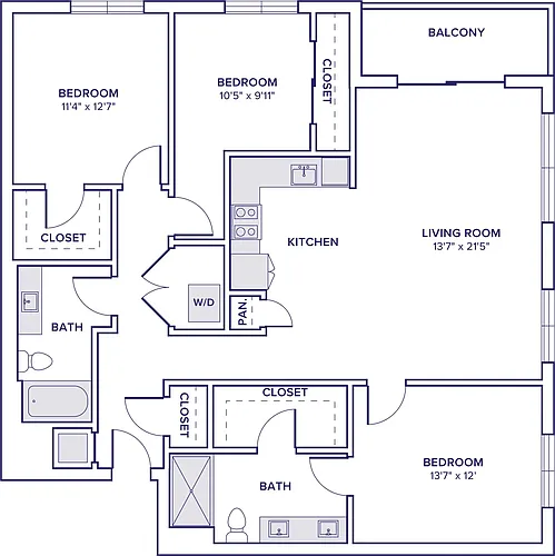 Floor plan C04 - South Tower