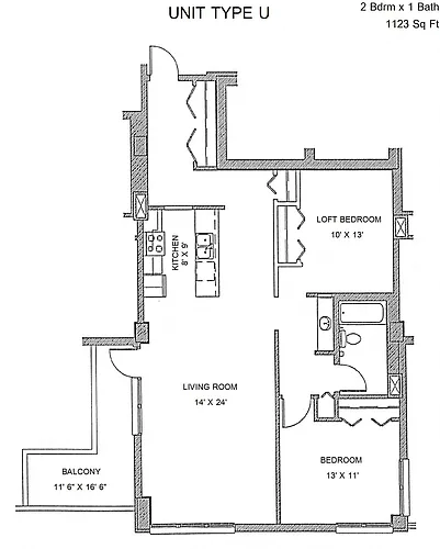 Floor plan Telluride 60%