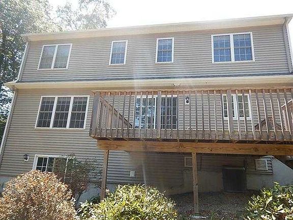 view of rear of home