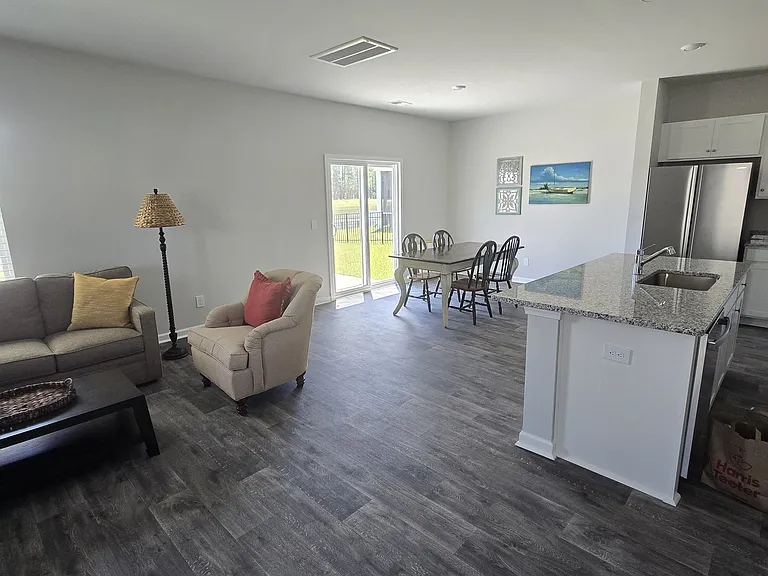 Open concept living space