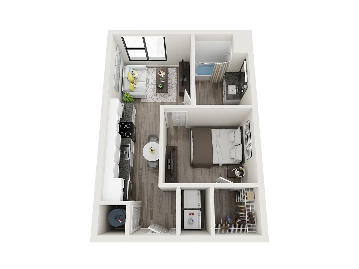 Floor plan P2 A1-A