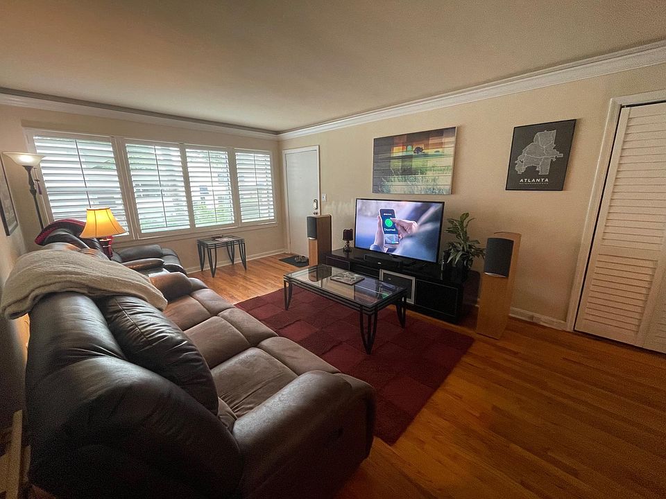 Living Room - huge picture window overlooking courtyard