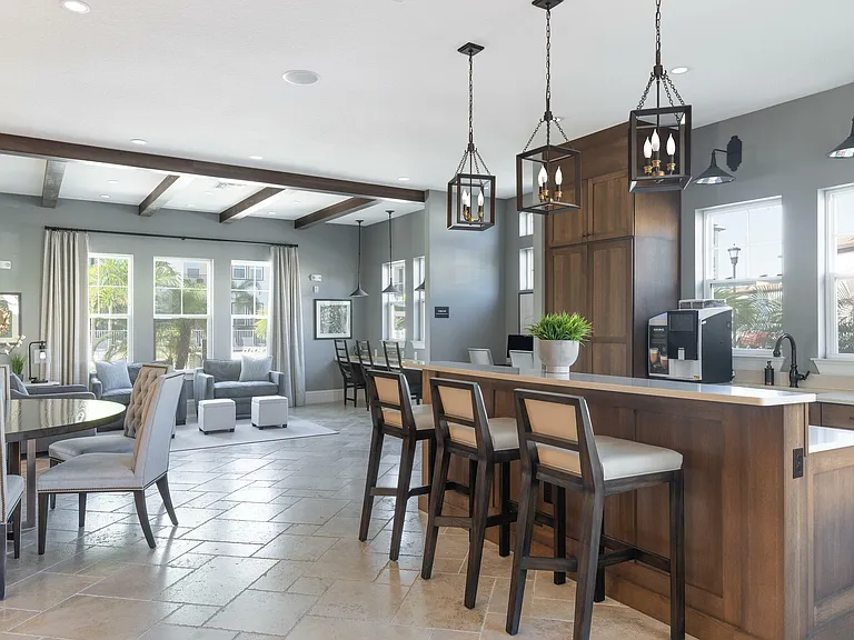 Experience the perfect blend of style and comfort in this open living space, complete with a chic kitchen.
