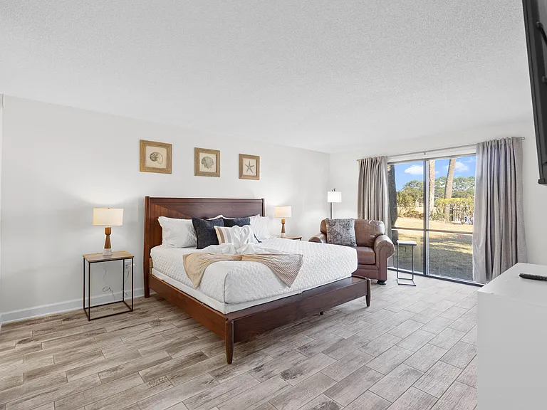 This is the King Master Bedroom.
