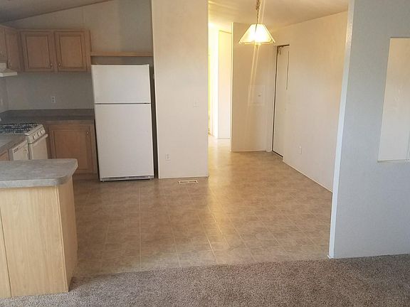 Large Kitchen with brand new refrigerator