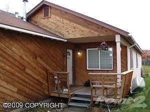 Front door and porch