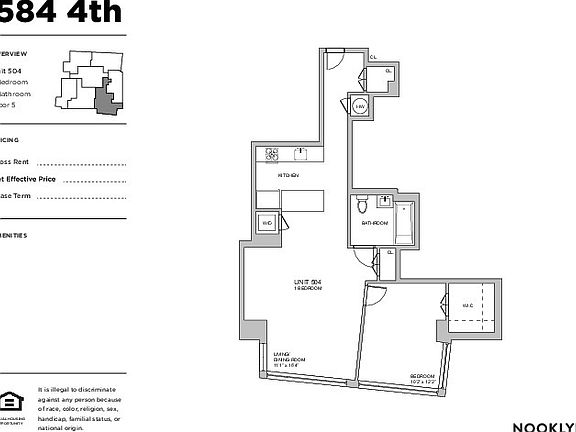 2nd image of 584 4th Ave #564