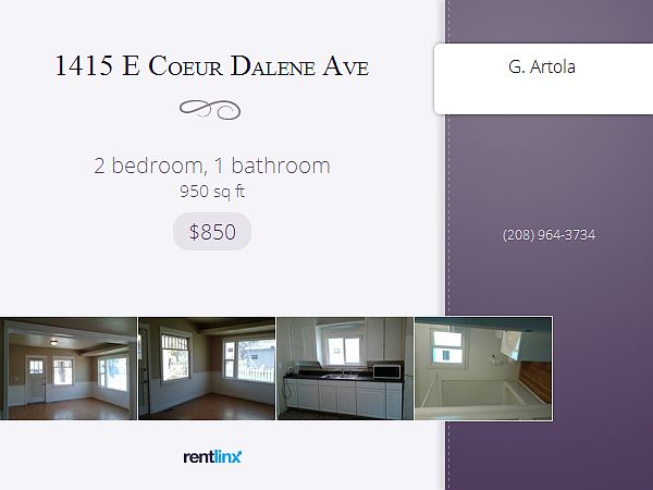 1415 Coeur d'Alene Ave. Unit 1