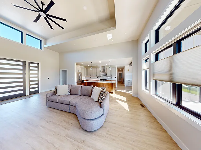 Living Room - Kitchen