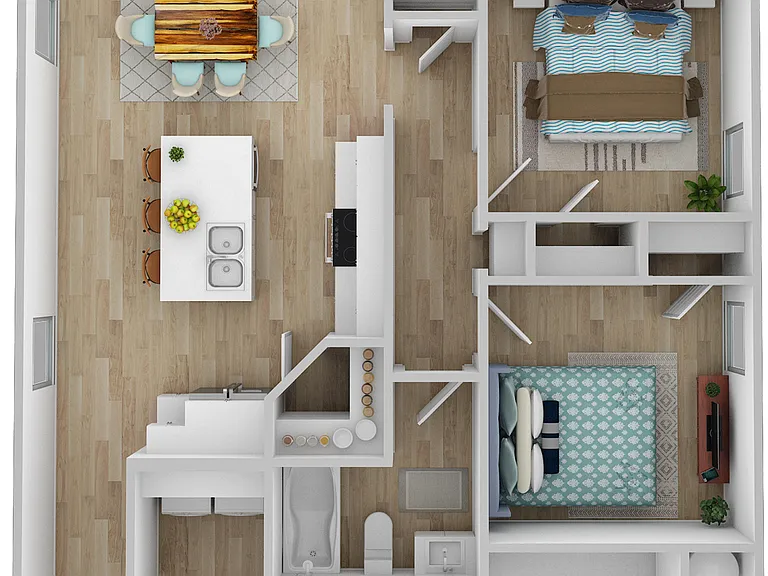3 Bedroom | 2 Bathrooms |1319 Sq Ft 3 Bedroom | 2 Bathrooms |1319 Sq Ft