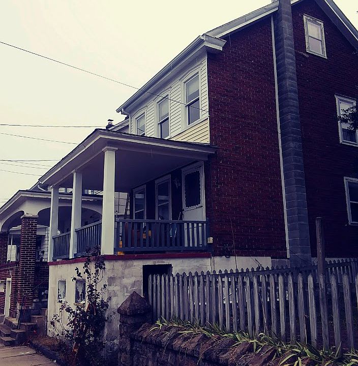 Front of house with porch