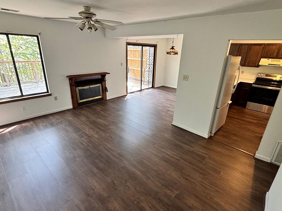 New hardwood flooring in the entire house