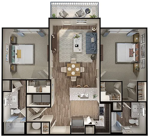 Floor plan B2