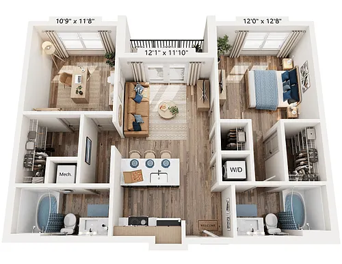 Floor plan Shenandoah