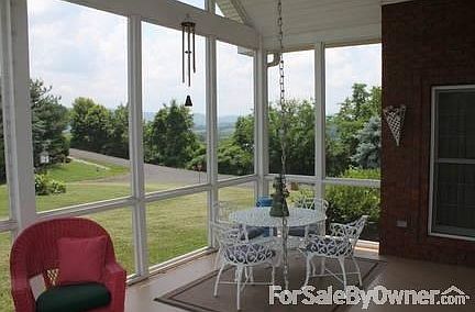 View from the side porch