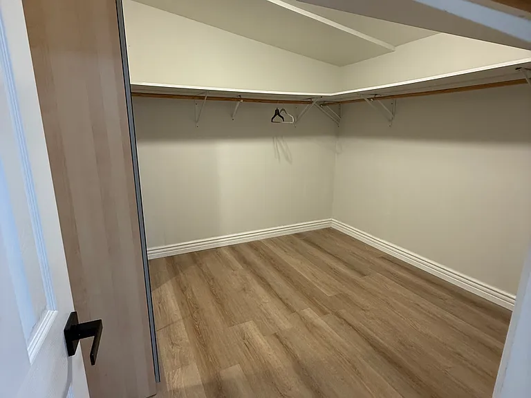 Master bedroom closet