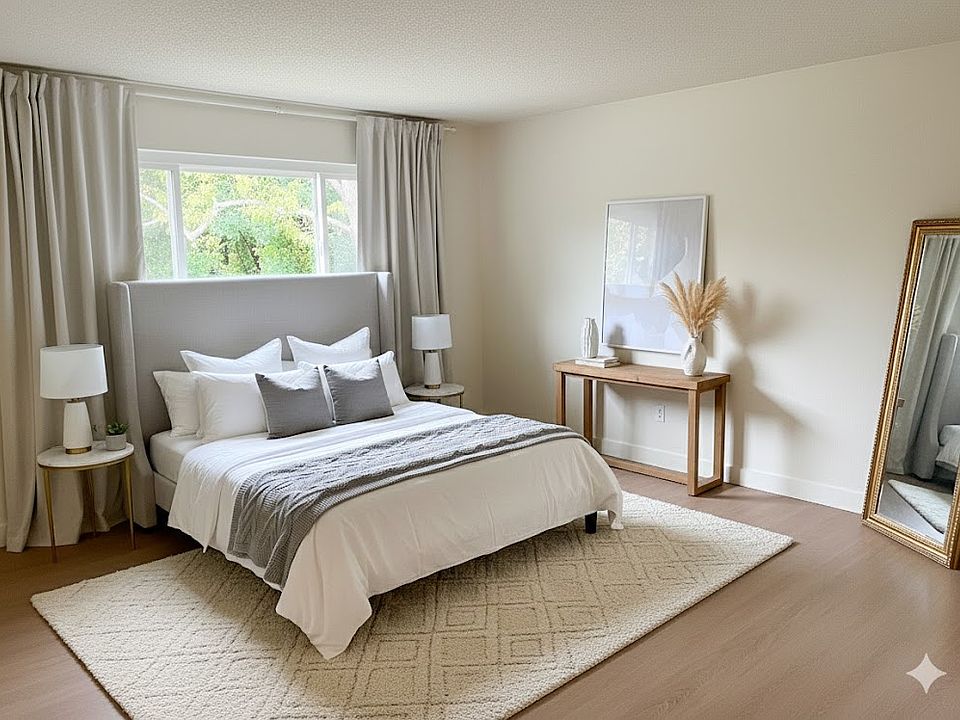 Virtually Staged Unit does not come furnished.