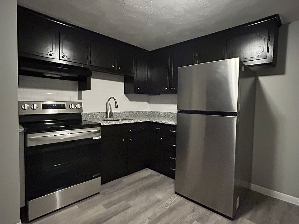 New appliances and granite countertops.