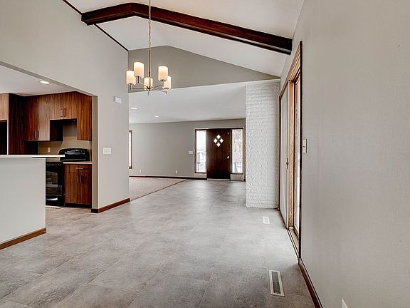 Front entry & dining area