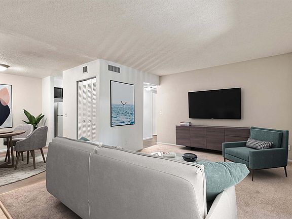 Dining Area & Living Room